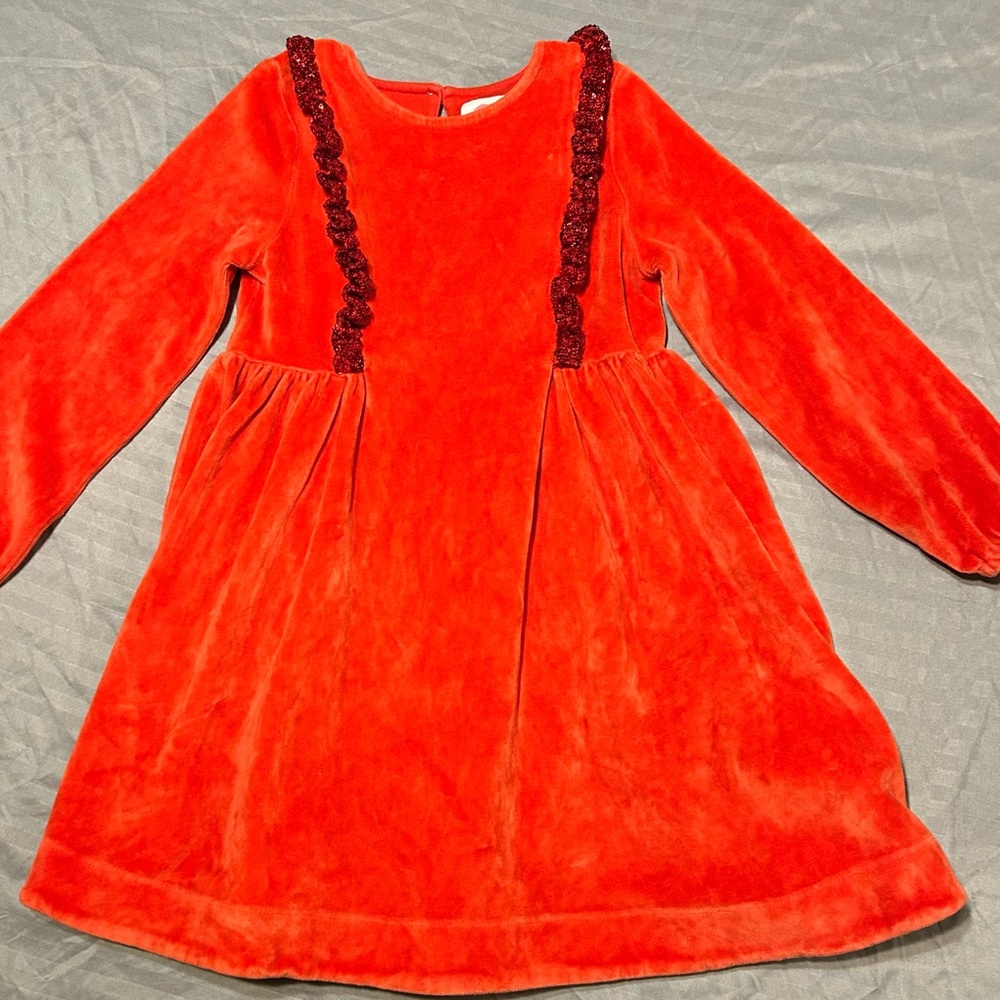 Velour Holiday Dress